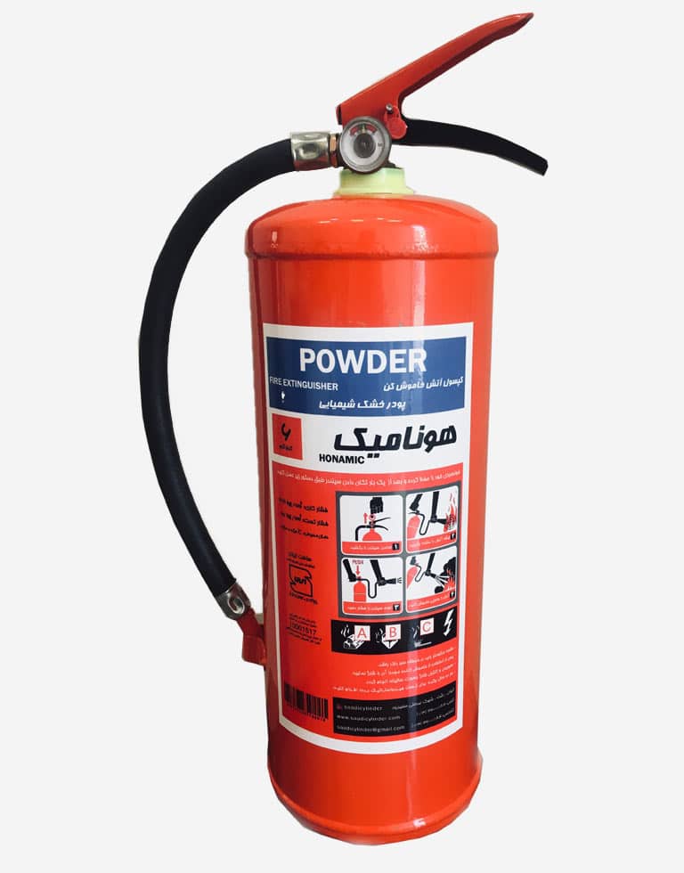 کپسول پودر و گاز