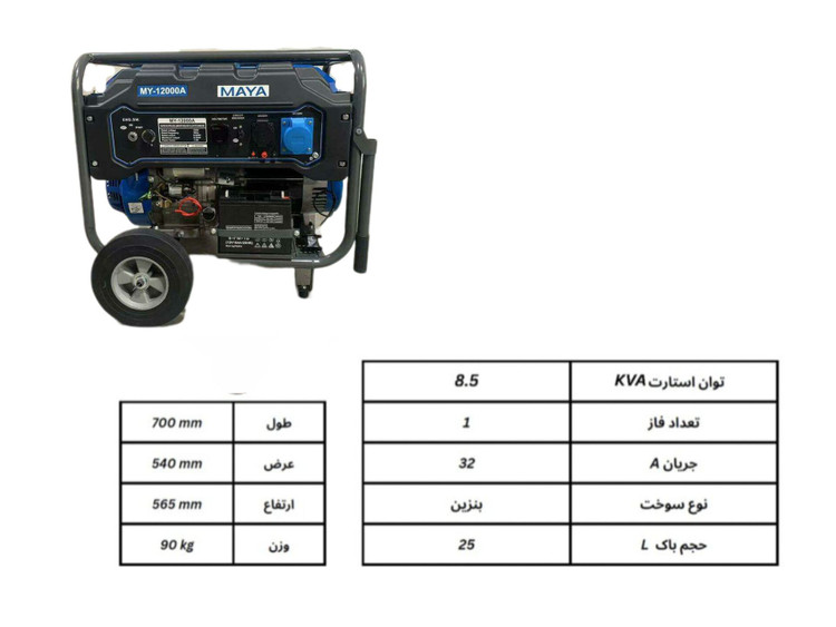 موتور برق فیرمن 18000کاوا مدل FPG 16000TSE